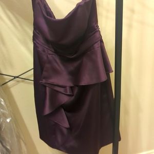 Beautiful purple bridesmaid dress